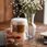 Vialli Design Szklanki Termiczne Do Kawy Latte Macchiato Cappuccino 350Ml Geo - zdjęcie 3