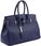 Tuscany Leather TL Bag - skórzana torebka ze złotymi dodatkami , kolor ciemny niebieski TL141529 - zdjęcie 2