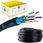 Akcesoria do urządzeń sieciowych Extralink kabel sieciowy zewnętrzny Cat5e FTP v2 0,5mm 100m EX19706 - zdjęcie 3
