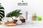 Wellness Zielona Płaska Szczotka Do Włosów Medium - zdjęcie 2