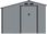 Domek Ogrodowy Drewutnia Madison 9X6 Light Grey - zdjęcie 7