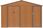 Domek Gospodarczy Na Narzędzia Falcon 11X6 Oak Brown - zdjęcie 5