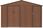 Domek Gospodarczy Na Narzędzia Falcon 11X6 Walnut - zdjęcie 5