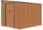 Domek Gospodarczy Ogrodowy Jasper 7X8 Oak Brown - zdjęcie 5