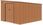 Domek Gospodarczy Na Narzędzia Jasper 9X10 Oak Brown - zdjęcie 7