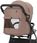 Wózek Carrello Bravo 2022 Spacerowy Linen Beige - zdjęcie 4