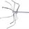 Statyw Kupo Cl-40M Statyw Master C-Stand 40 Cali Z Przesuwną Nogą Srebrny (CL40M) - zdjęcie 4