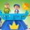 Fisher-Price Imaginext Gus Mały wielki rycerz Królewski zamek HGK33 - zdjęcie 3