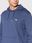 Lee Bluza Plain Hoodie L80YRY54 Granatowy Regular Fit - zdjęcie 3