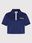 adidas Polo Crop HL6572 Granatowy Relaxed Fit - zdjęcie 4