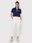 adidas Polo Crop HL6572 Granatowy Relaxed Fit - zdjęcie 2