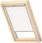 Velux Roleta Wewnętrzna Dkl Zaciemniająca Prowadnice Aluminiowe Manualna (Sk06 114X118 Cm 1085 (Beżowy)) Stock_1947 - zdjęcie 4