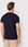 Tommy Hilfiger T-Shirt Core Stretch MW0MW27539 Granatowy Slim Fit - zdjęcie 3