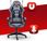 Fotel dla gracza Hell's Chair HC Ranger Gray - zdjęcie 10