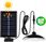 Żyrandol Lampa Solarna Led Wisząca Sufitowa +Pilot - zdjęcie 6
