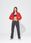 Damska bluza dresowa rozpinana z kapturem LOCAL HEROES ROSE CROPPED ZIP HOODIE - zdjęcie 3