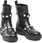 DeeZee Botki WS0903-01 Czarny - zdjęcie 5
