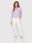 4F Bluza H4Z22-BLD027 Fioletowy Cropped Fit - zdjęcie 2