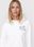 Tommy Hilfiger Bluza Slogan WW0WW35604 Biały Relaxed Fit - zdjęcie 2