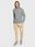 4F Bluza H4Z22-BLM022 Szary Regular Fit - zdjęcie 2