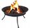Nowe Duże Palenisko Ogrodowe Grill 80 cm Żeliwne - zdjęcie 2