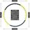 Maxxiva Maxxiva Obręcz Do Masażu Hula Hoop 108cm Czarno Żółta D85908 - zdjęcie 6