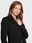 Victoria Victoria Beckham Żakiet 1322WJK003381B Czarny Regular Fit - zdjęcie 3
