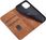 Magnet Fancy Case etui do iPhone 13 Pro Max pokrowiec portfel na karty kartę podstawka brązowy (59333) - zdjęcie 10