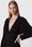 Pinko Sukienka jeansowa Ruggito 1J1123 A0CN Czarny Slim Fit - zdjęcie 4