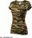 Malfini Camo Pure C22 Adler Koszulka Damska 150 G/M² 100% Bawełna Camouflage Brown S - zdjęcie 8
