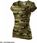 Malfini Camo Pure C22 Adler Koszulka Damska 150 G/M² 100% Bawełna Camouflage Brown S - zdjęcie 5