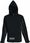 Delta Plus Horten Kurtka Z Odpinaną Kapuzą "Softshell" Z Poliestru Czarno Pomarańczowy 3Xl - zdjęcie 6