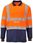 Portwest S279 Polo Ostrzegawcze Dwukolorowe Z Długimi Rękawami Żółto 4Xl - zdjęcie 3