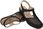 Półbuty Sandały AXEL Comfort 2487 Czarne na Haluksy - zdjęcie 7