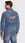 Guess Kurtka jeansowa Dillon M2BXN1 D2IB0 Niebieski Regular Fit - zdjęcie 3
