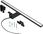 ADVITI - KINKIET NAD LUSTRO NORTES LED 12W 4000K 50CM IP44 - CZARNY - AD-OM-6208L4/B  ADOM6208L4B - zdjęcie 2