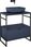 Elita Indus 168754 Szafka Do Stelaża 80Cm 1S Granatowa Mat 145525 - zdjęcie 4
