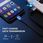 Kabel micro USB UGREEN QC 3.0 2.4A 1m (biały) (6957303861514) - zdjęcie 6
