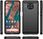 Carbon Case elastyczne etui pokrowiec Nokia X100 czarny (59023) - zdjęcie 2