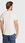 Tommy Jeans T-Shirt Jaspe DM0DM09586 Biały Slim Fit - zdjęcie 4