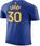 Nike T Shirt Męski Nba Golden State Warriors Niebieski - zdjęcie 3