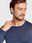 Boss Sweter Leno P 50468239 Granatowy Slim Fit - zdjęcie 3