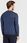 Boss Sweter Leno P 50468239 Granatowy Slim Fit - zdjęcie 4