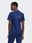 adidas T-Shirt HK5176 Granatowy Regular Fit - zdjęcie 8
