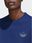 adidas T-Shirt HK5176 Granatowy Regular Fit - zdjęcie 3