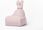 Pufa Siedzisko Funty Bunny Soft - Różowa - zdjęcie 2
