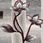 Dywany Turpol Dywan Nowoczesny Do Salonu Kwiat Szaro-Czerwony 02 Otto 80x150cm - zdjęcie 3
