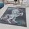 Ayyildiz Hali Dywan Dziecięcy Jednorożec Unicorn Szary Fany 200x290cm - zdjęcie 5