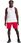Under Armour Męskie Ua Baseline 10'' Short Czerwony - zdjęcie 5