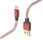 Hama Reflected Micro USB USB A 1,5m czerwony (201556) - zdjęcie 3